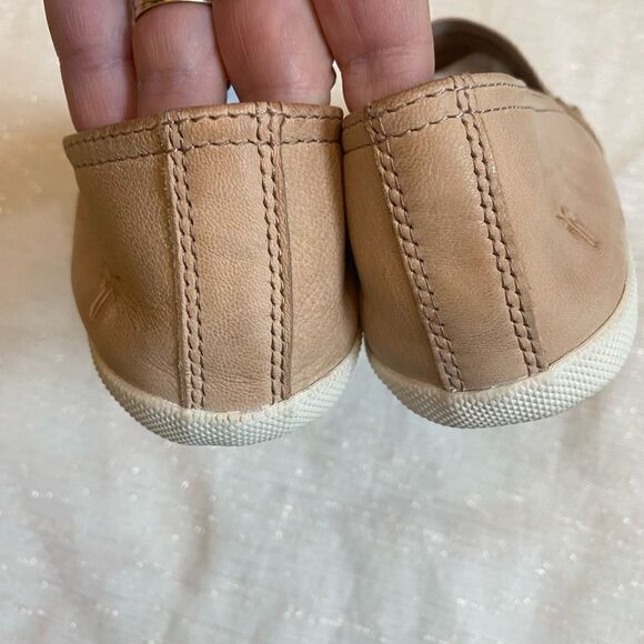 Frye Mélanie LeatherSlip On Flats Women Size 8 - Picture 4 of 9